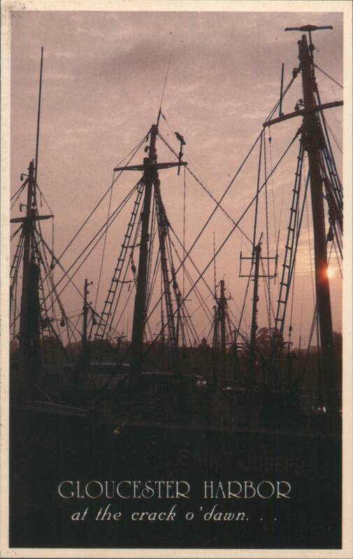Gloucester Fishing Fleet at the Crack o'Dawn Massachusetts