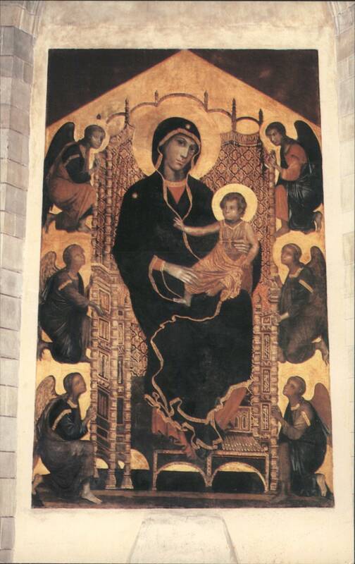 Duccio's Madonna & Child, Hammond Castle Museum Gloucester Massachusetts