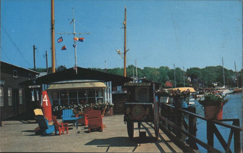 Rocky Neck Harbor, Artist Studios and Gift Shops Gloucester Massachusetts