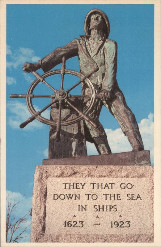 Fishermen's Memorial, Gloucester, MA - They That Go Down To The Sea In Ships Massachusetts