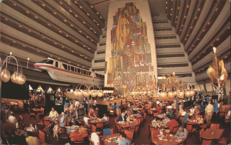 Walt Disney World Contemporary Resort Grand Canyon Concourse Orlando Florida