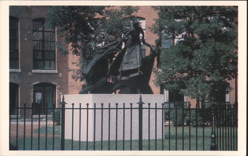 Homage to Women Sculpture by Mico Kaufman, Lowell MA Massachusetts