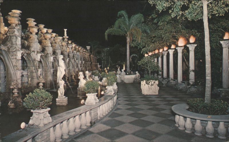Kapok Tree Inn North Garden, Flame-Crowned Columns Clearwater Florida