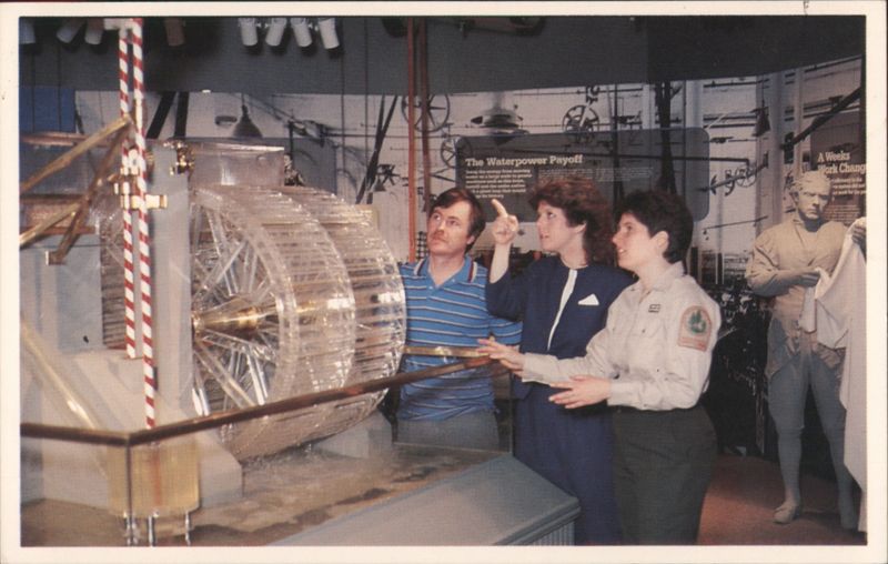 Lowell Heritage State Park Water Power Exhibit, Mack Building Massachusetts