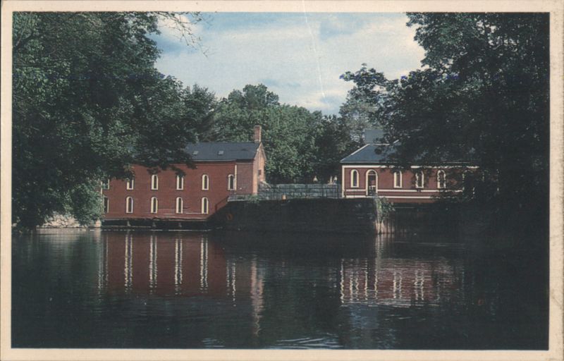 Francis Gate Complex, Flood Control Gate & Boat Lock Lowell Massachusetts