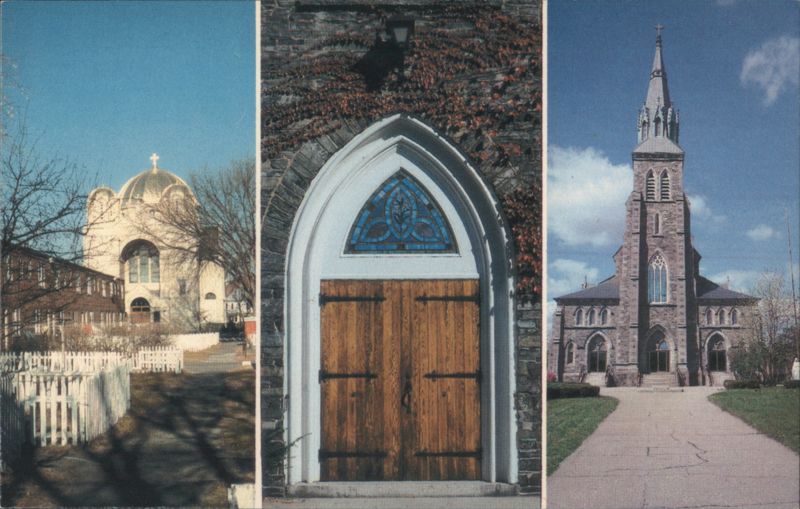 Lowell Churches: Holy Trinity, St. Anne's, St. Patrick's Massachusetts