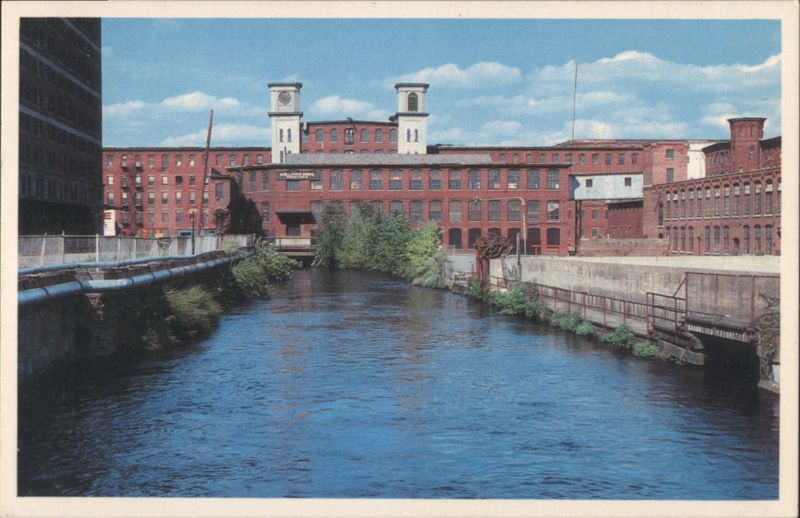 Massachusetts Mills, Lowell, MA - Canal View Joanne B. Weisman