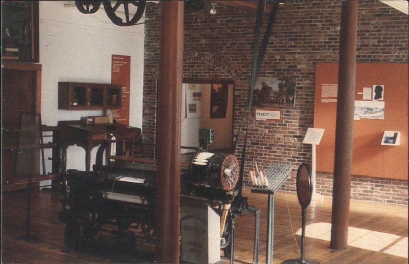 Lowell Museum, Massachusetts - Textile Exhibit Joanne B. Weisman