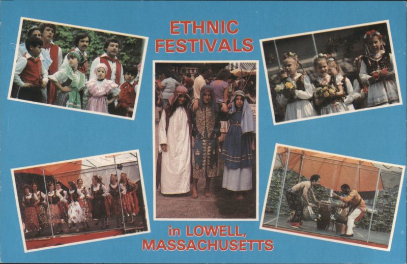 Ethnic Festivals in Lowell, Massachusetts with Dancers