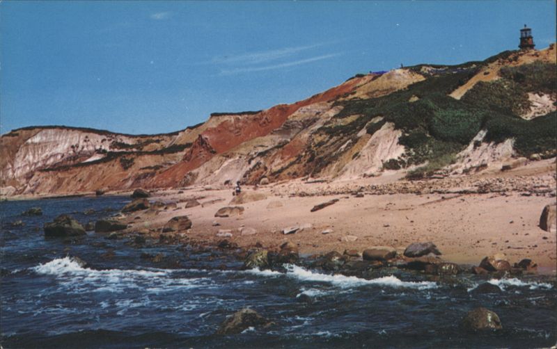 Gay Head Cliffs, Martha's Vineyard, MA Massachusetts
