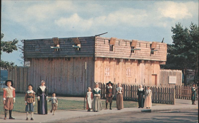 The First Fort Replica, Plimoth Plantation Plymouth Massachusetts