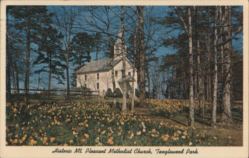 Historic Mt. Pleasant Methodist Church, Tanglewood Park Clemmons North Carolina