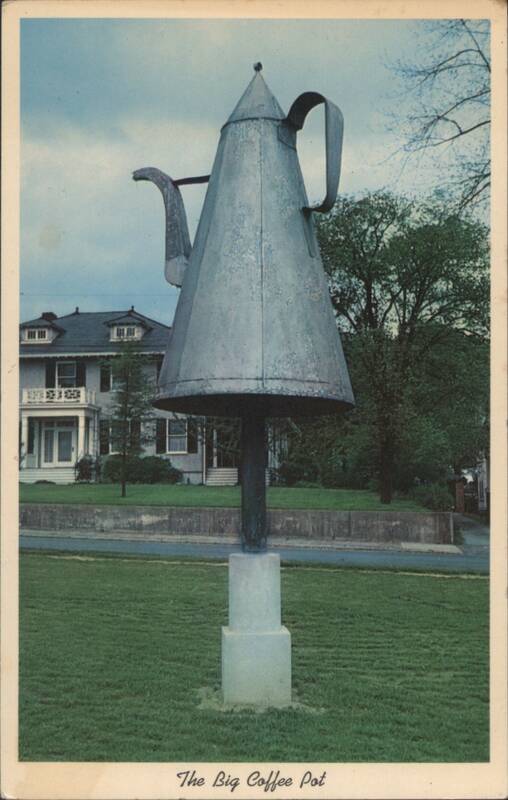 The Big Coffee Pot, Winston-Salem, NC North Carolina
