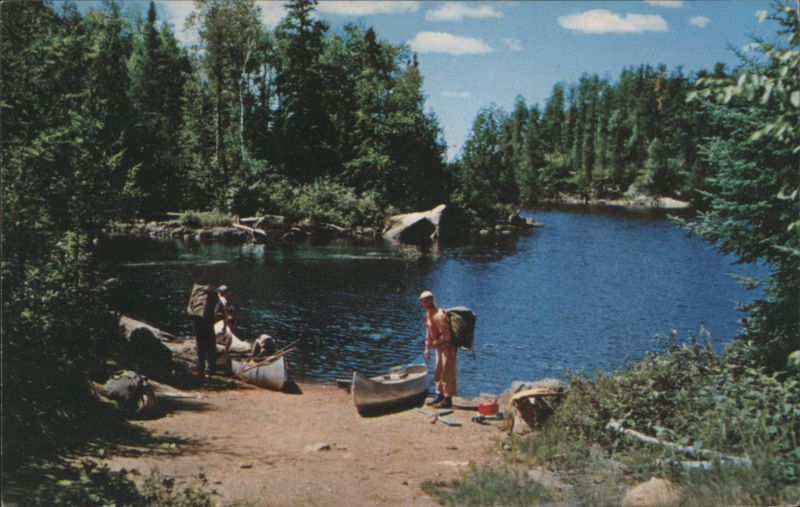 Adirondack Mts. Canoe Trip, New York State