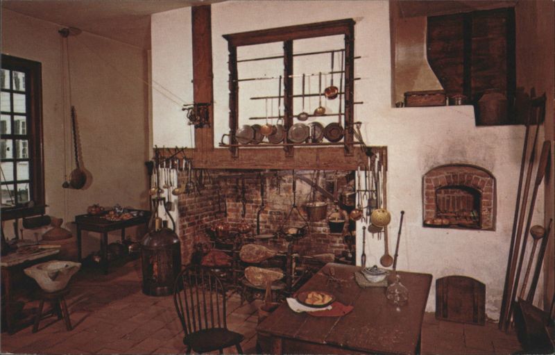 Family Kitchen at Mount Vernon Virginia