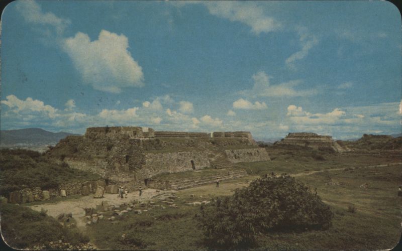 Los Danzantes Building, Monte Albán Ruins, Oaxaca Mexico