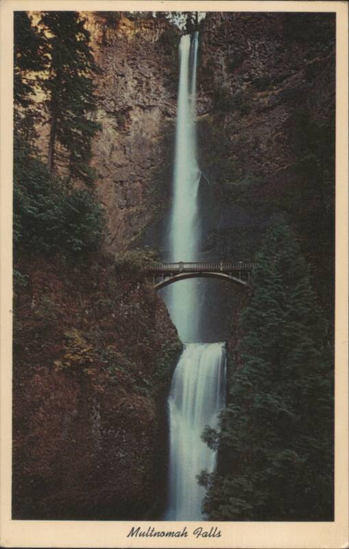Multnomah Falls, Columbia River Scenic Highway Portland Oregon