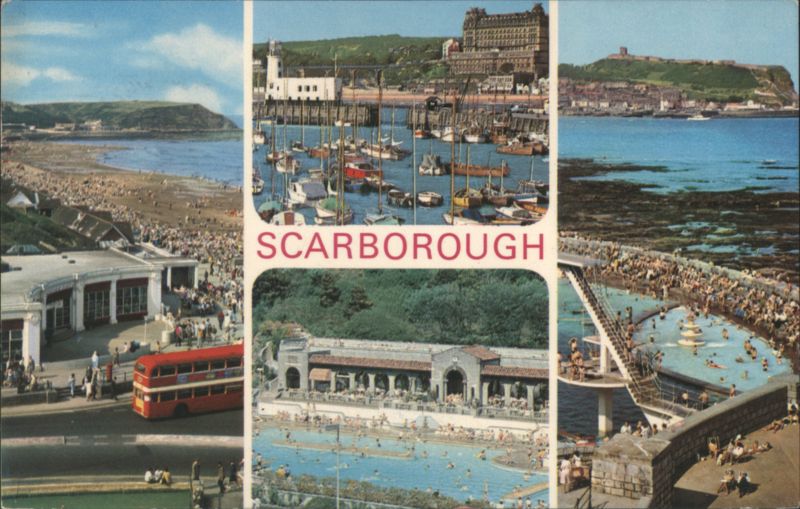 Scarborough, Harbor, Beaches, Swimming Pools United Kingdom