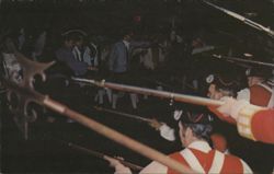 Boston Massacre Reenactment, March 5, 1770 Postcard