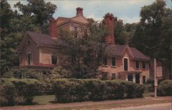 The Wayside, Nathaniel Hawthorne's Home Postcard
