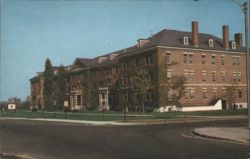 Fort Devens Headquarters, XIII Corps Post Headquarters Annex Postcard