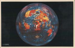 Mapparium Stained-Glass Globe Postcard