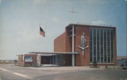 Our Lady of the Skies Chapel, Idlewild Airport Postcard