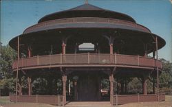 Memorial Pavilion, Highland Park, Rochester, NY Postcard