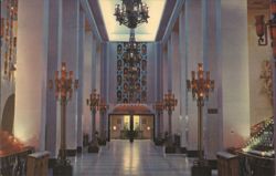 Saint Joseph's Oratory Votive Annex Montreal QC Chrome Postcard Postcard