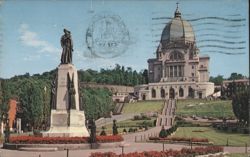 St. Joseph Oratory and Monument, Montreal, QC Postcard