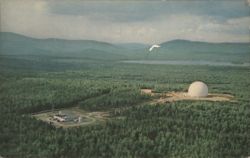 Bell Telephone System Earth Station, Project Telstar Postcard