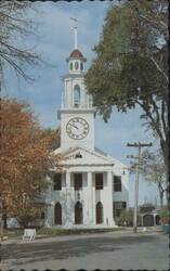 Congregational Church, Kennebunkport, Maine Postcard