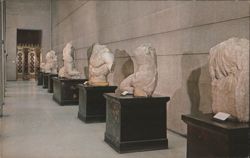 Parthenon, Elgin Marbles Plaster Casts, Nashville Postcard
