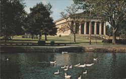 Centennial Park Parthenon Replica, Lake Watauga Ducks Postcard