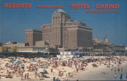 Resorts International Hotel Casino, Atlantic City, NJ Postcard