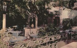Court of Two Sisters Open-Air Restaurant, French Quarter Postcard