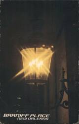 Braniff Place New Orleans Lamp Postcard