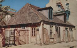 Lafitte's Blacksmith Shop, 941 Bourbon Street, New Orleans Postcard