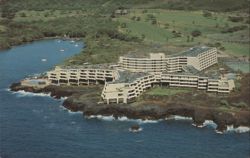 Kona Surf Resort, Keauhou Bay, Island of Hawaii Postcard