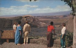 Byron Ledge Lookout, Kilauea Iki Crater, Mauna Loa Postcard