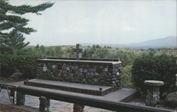 Cathedral of the Pines Altar of the Nation and Credence Table Postcard