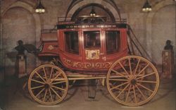 Historic Concord Coach, New Hampshire Historical Society Postcard