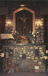 Chaplain's Altar, Cathedral of the Pines Postcard