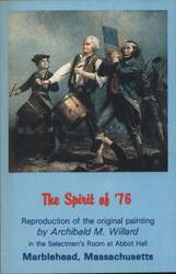 The Spirit of '76 Painting by Archibald M. Willard Postcard