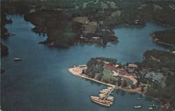 Tides Inn, Irvington, VA - Yachts & International 18 Golf Course Postcard