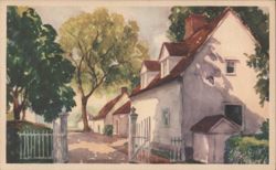 North Lane Buildings, Mount Vernon Postcard