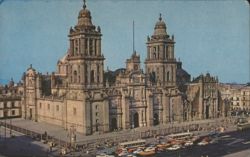 Mexico City Cathedral, D.F. Postcard