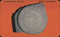 Aztec Calendar Stone Postcard