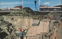 Rock of Ages Granite Quarry & Processing Plant Postcard