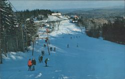 Practice Slope at Hogback Mountain Ski Area Postcard